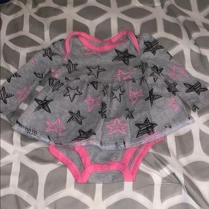 Long sleeve dress onesie